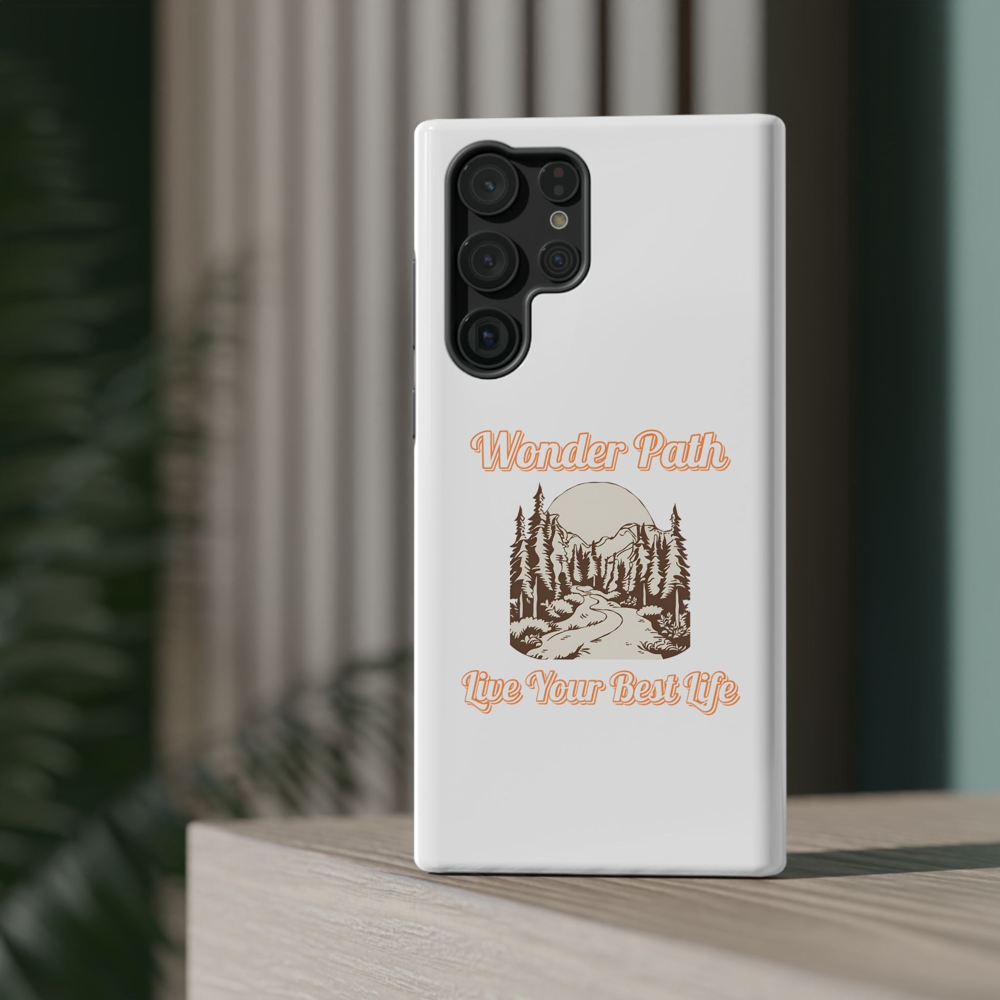 Wonder Path Impact-Resistant Phone Case - Live Your Best Life Design