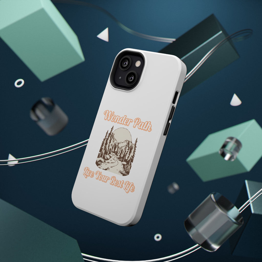 Wonder Path Impact-Resistant Phone Case - Live Your Best Life Design