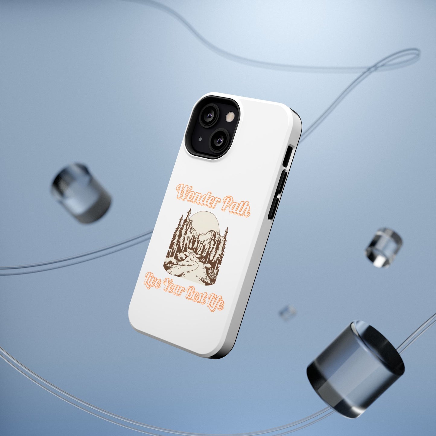 Wonder Path Impact-Resistant Phone Case - Live Your Best Life Design