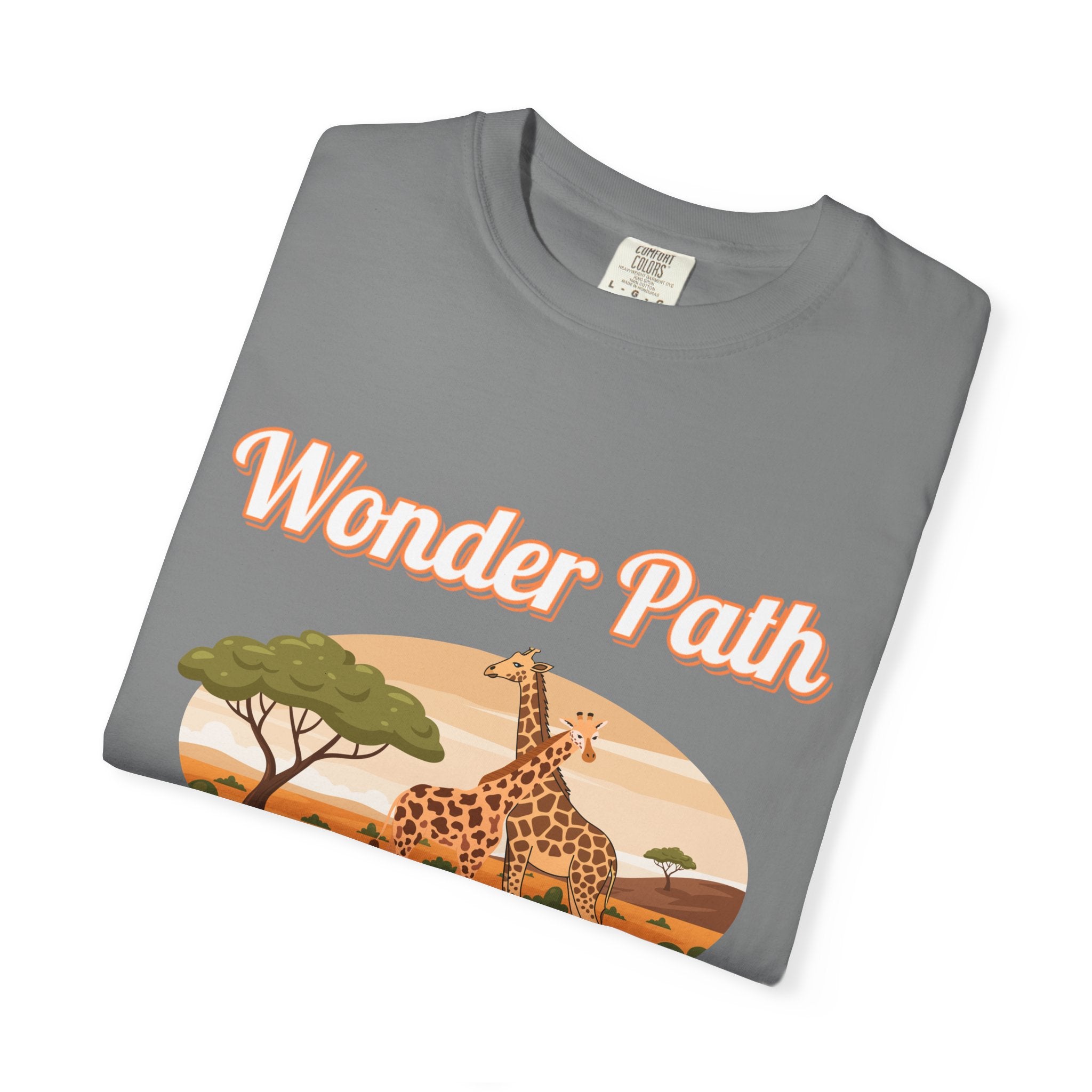 Giraffe Safari «Wonder Path Creating Love» T-Shirt