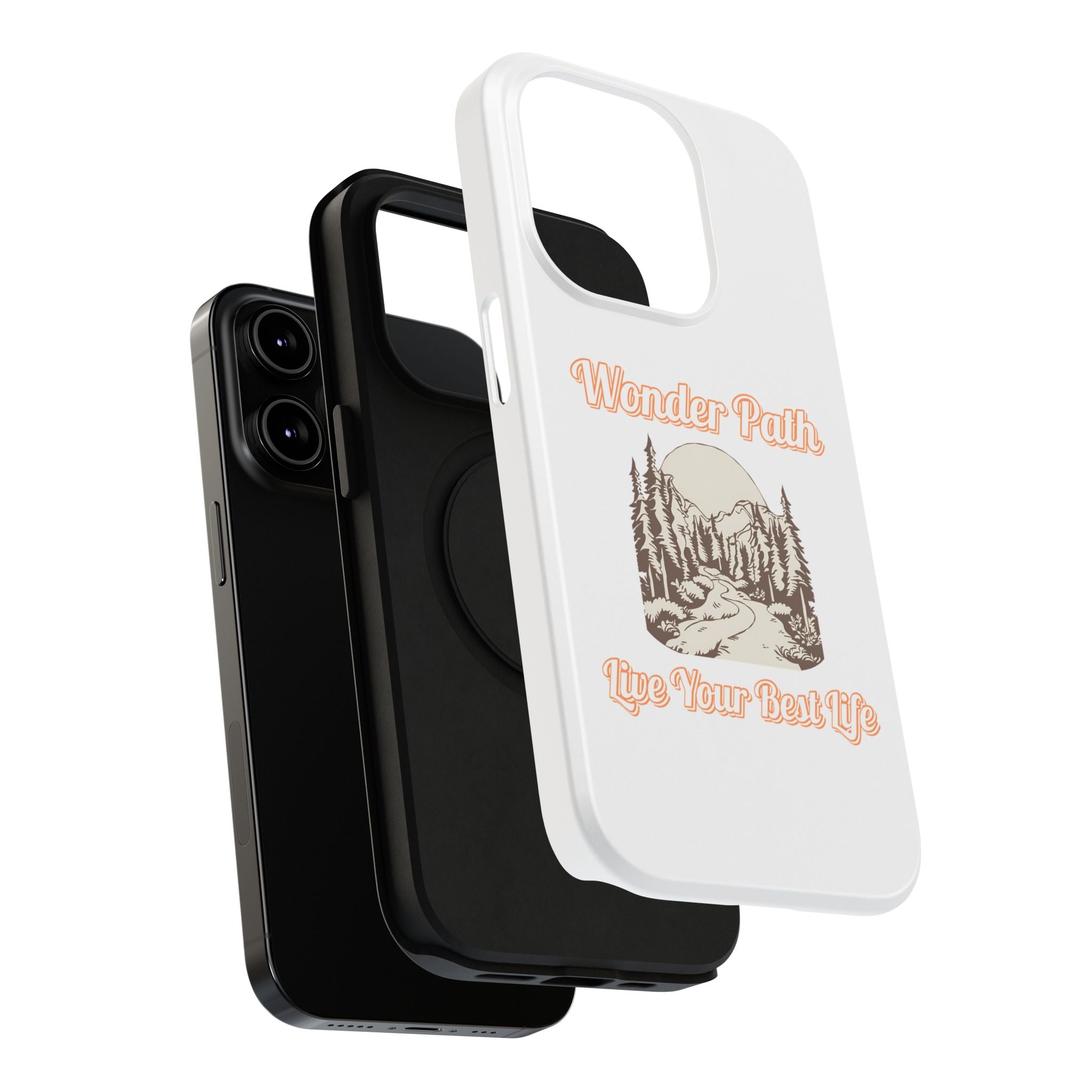 Wonder Path Impact-Resistant Phone Case - Live Your Best Life Design