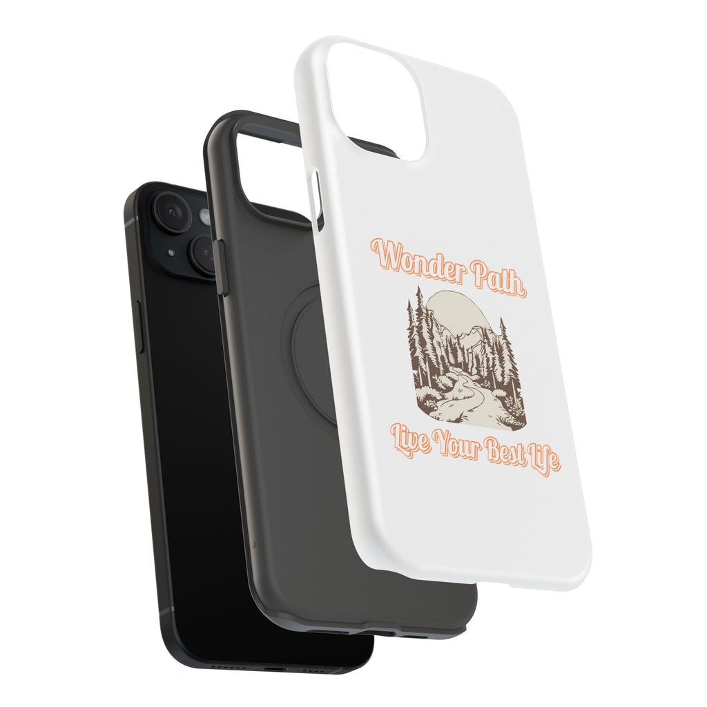 Wonder Path Impact-Resistant Phone Case - Live Your Best Life Design
