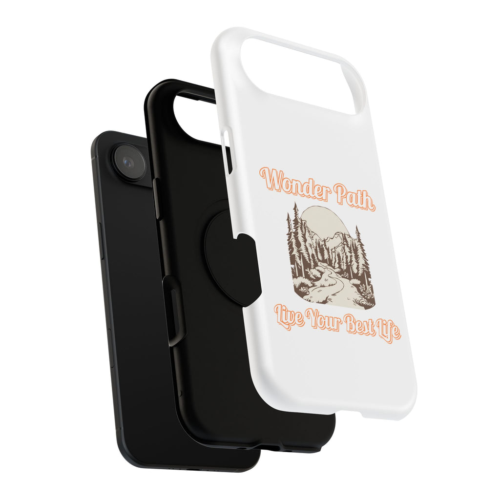 Wonder Path Impact-Resistant Phone Case - Live Your Best Life Design