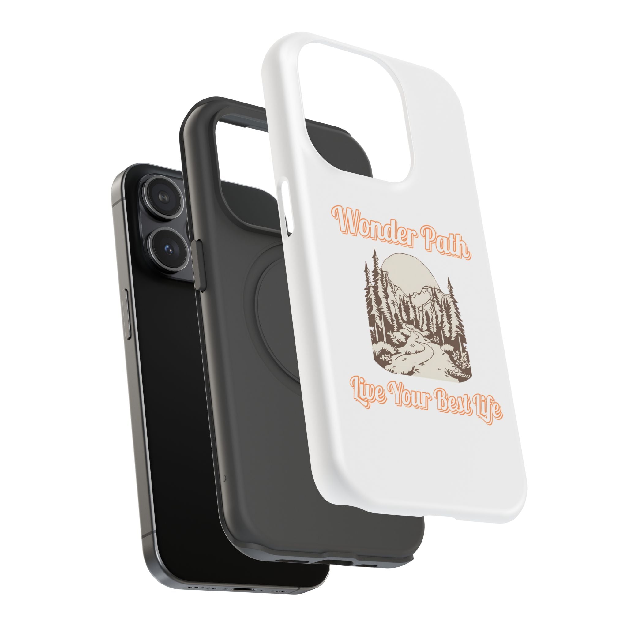Wonder Path Impact-Resistant Phone Case - Live Your Best Life Design