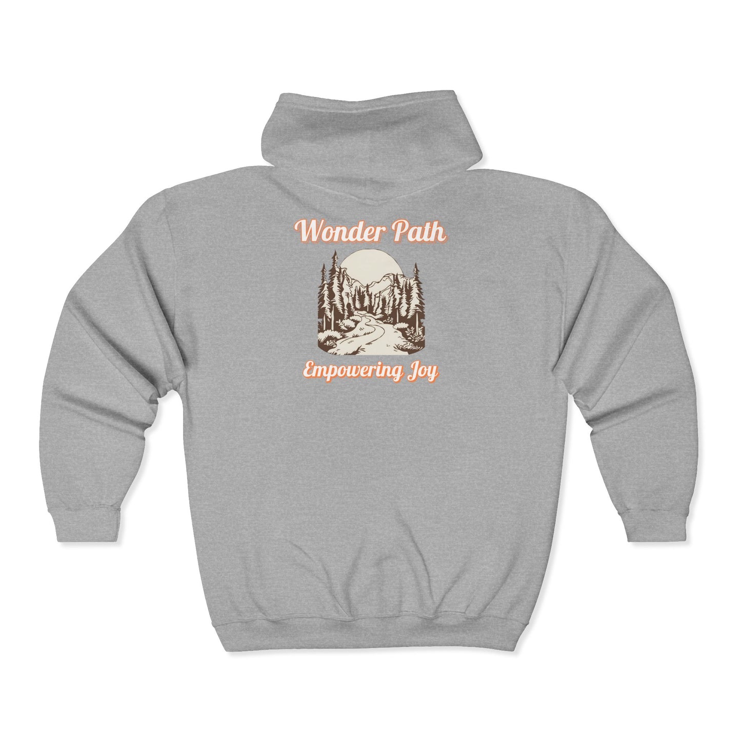 Cozy Unisex Full Zip Hoodie for Everyday Comfort