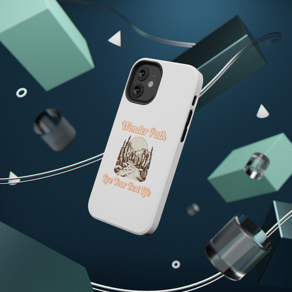 Wonder Path Impact-Resistant Phone Case - Live Your Best Life Design