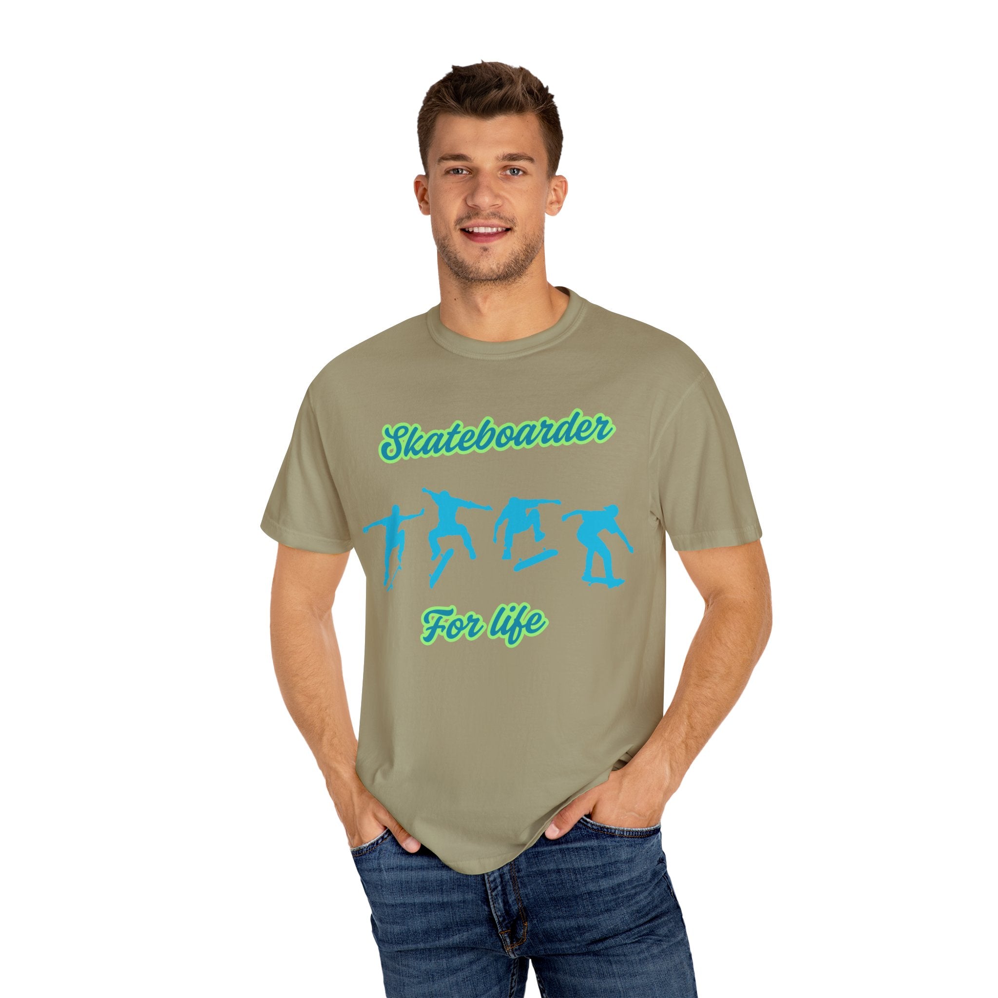Skateboarder Life T-Shirt, Unisex Graphic Tee, Casual Wear, Gift for Skateboarders, Skate Style Apparel