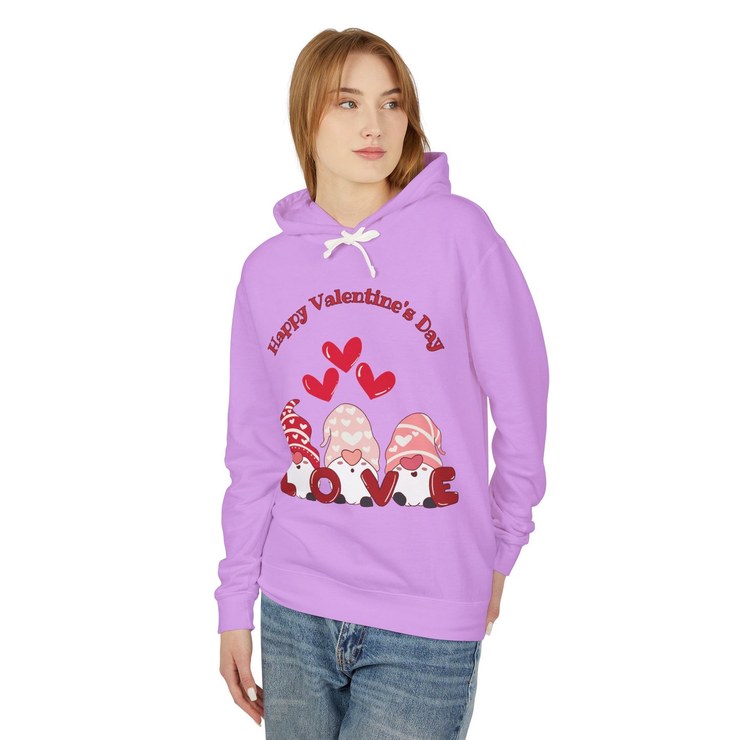 Valentine's Day Love Gnomes Hoodie