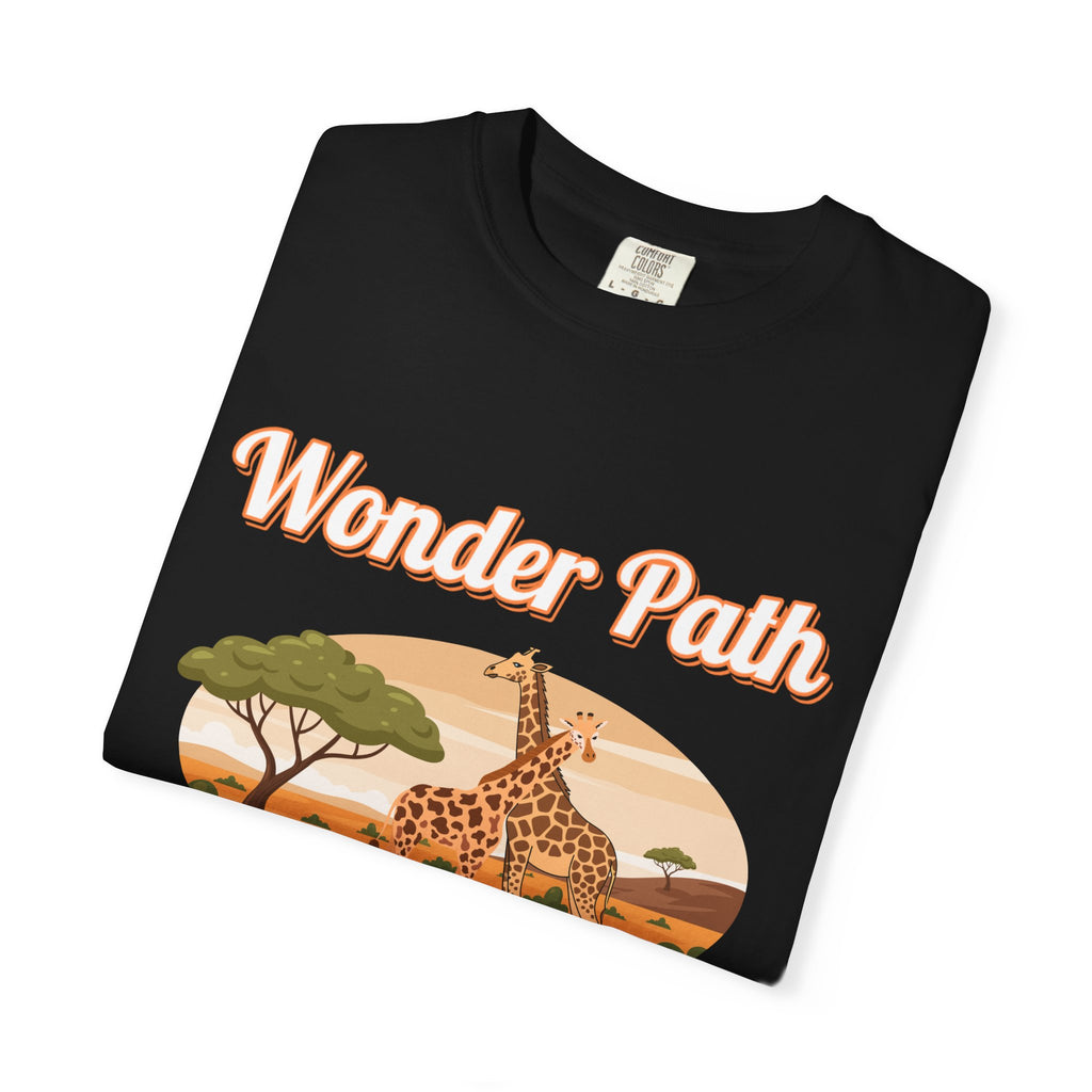 Giraffe Safari «Wonder Path Creating Love» T-Shirt