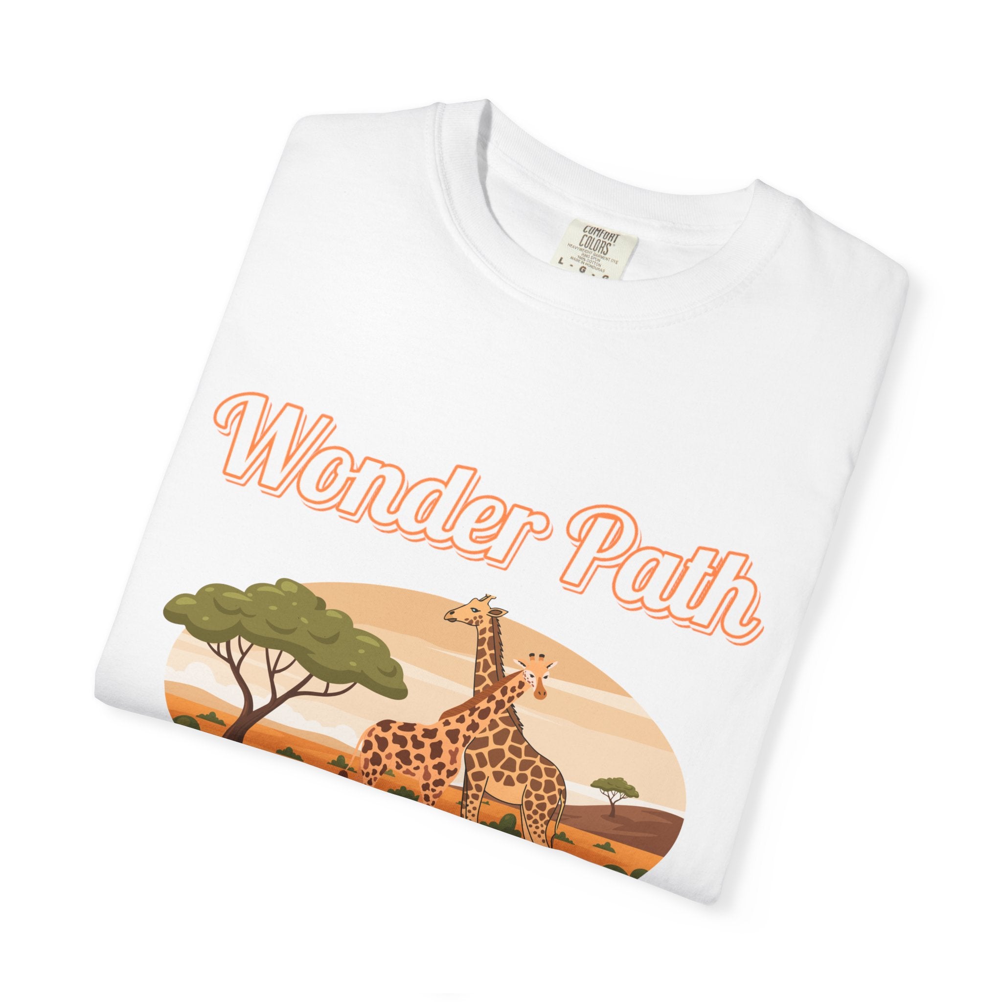 Giraffe Safari «Wonder Path Creating Love» T-Shirt