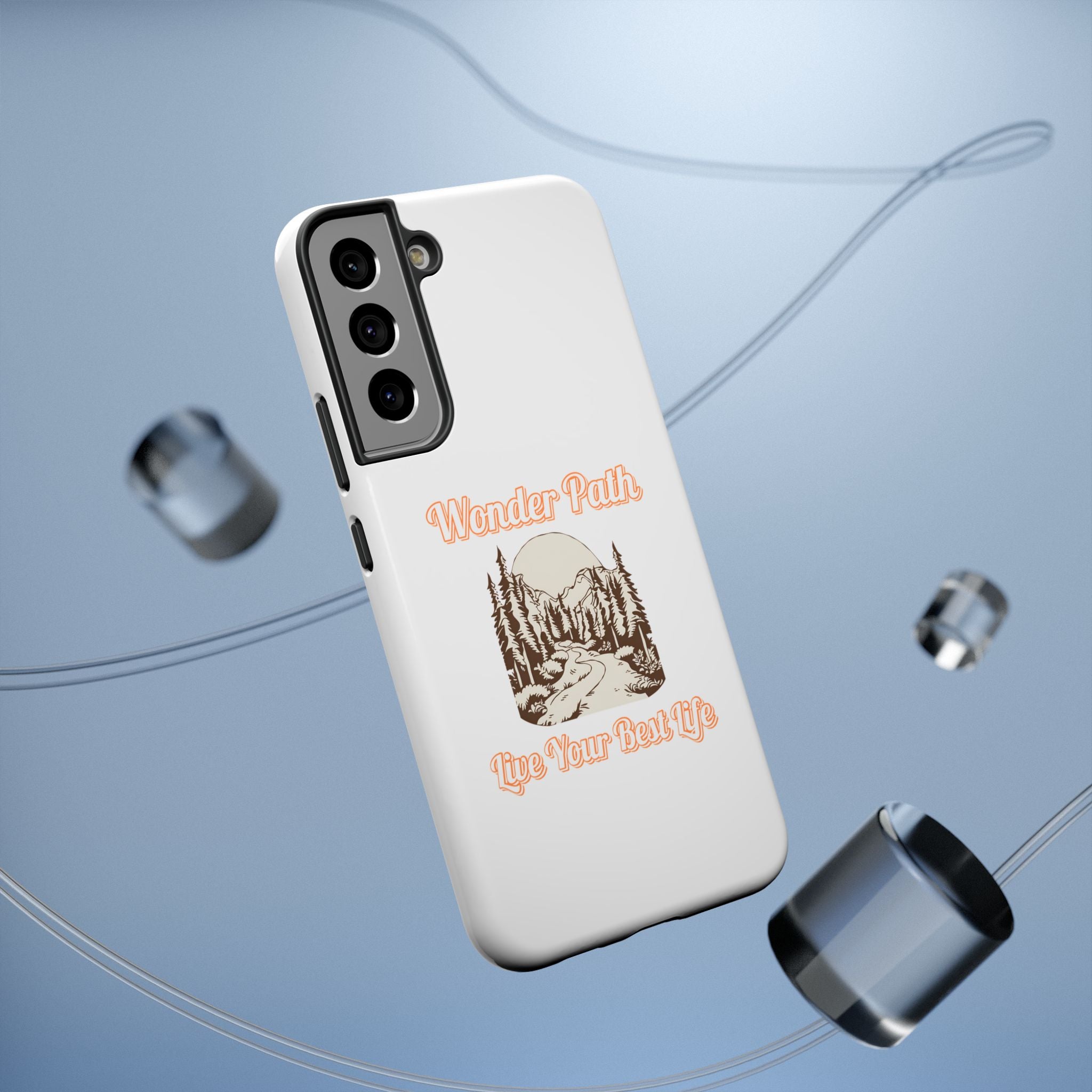 Wonder Path Impact-Resistant Phone Case - Live Your Best Life Design