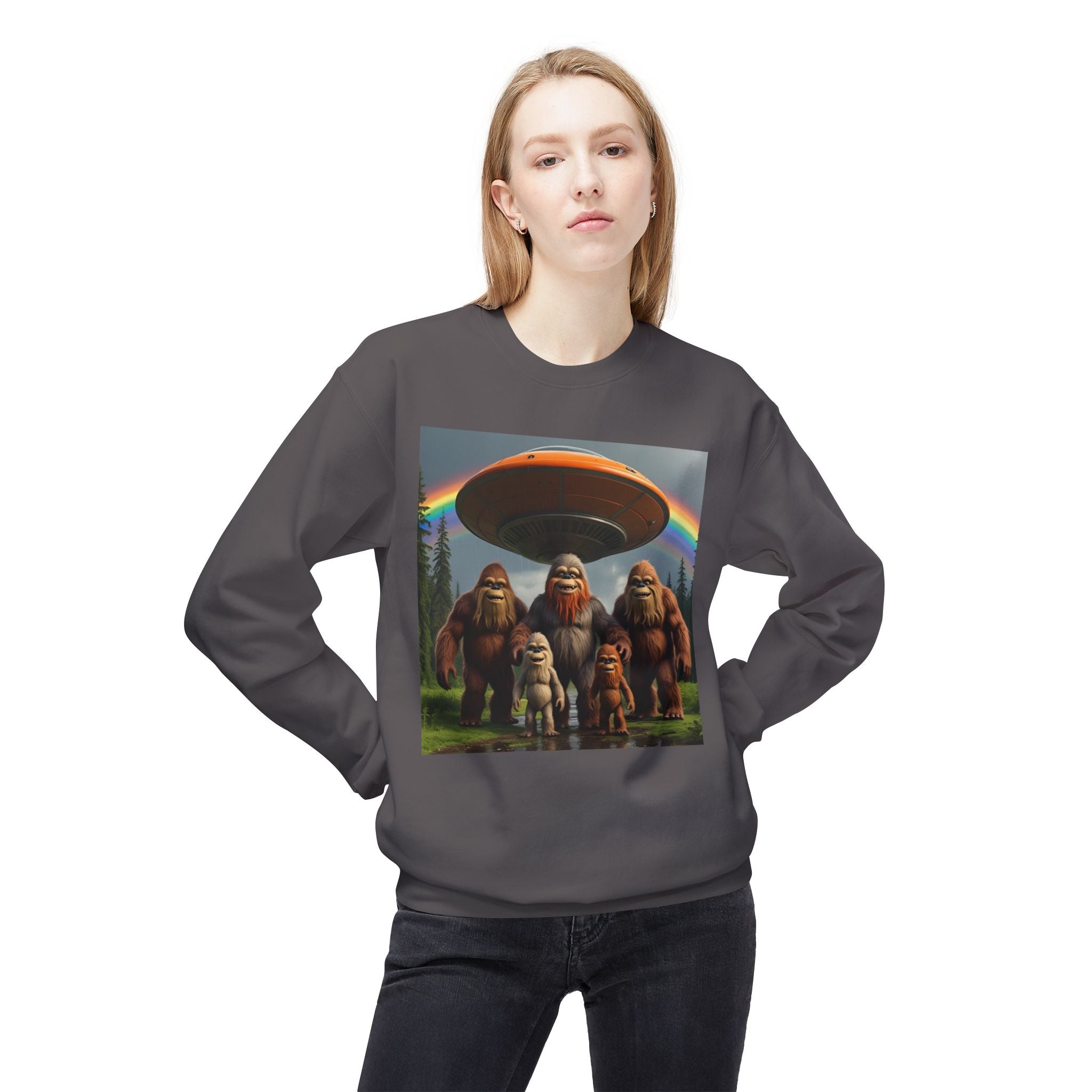 Unisex Midweight Softstyle Fleece Crewneck Sweatshirt