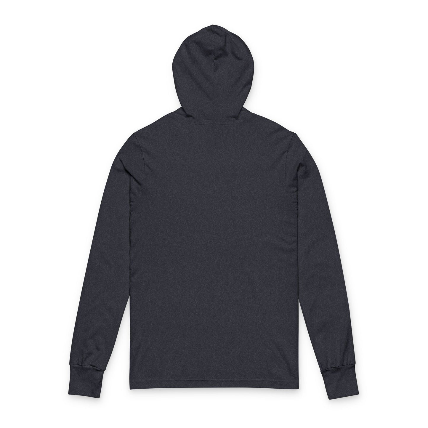 Eagle Over Lake Hooded Long-Sleeve Tee