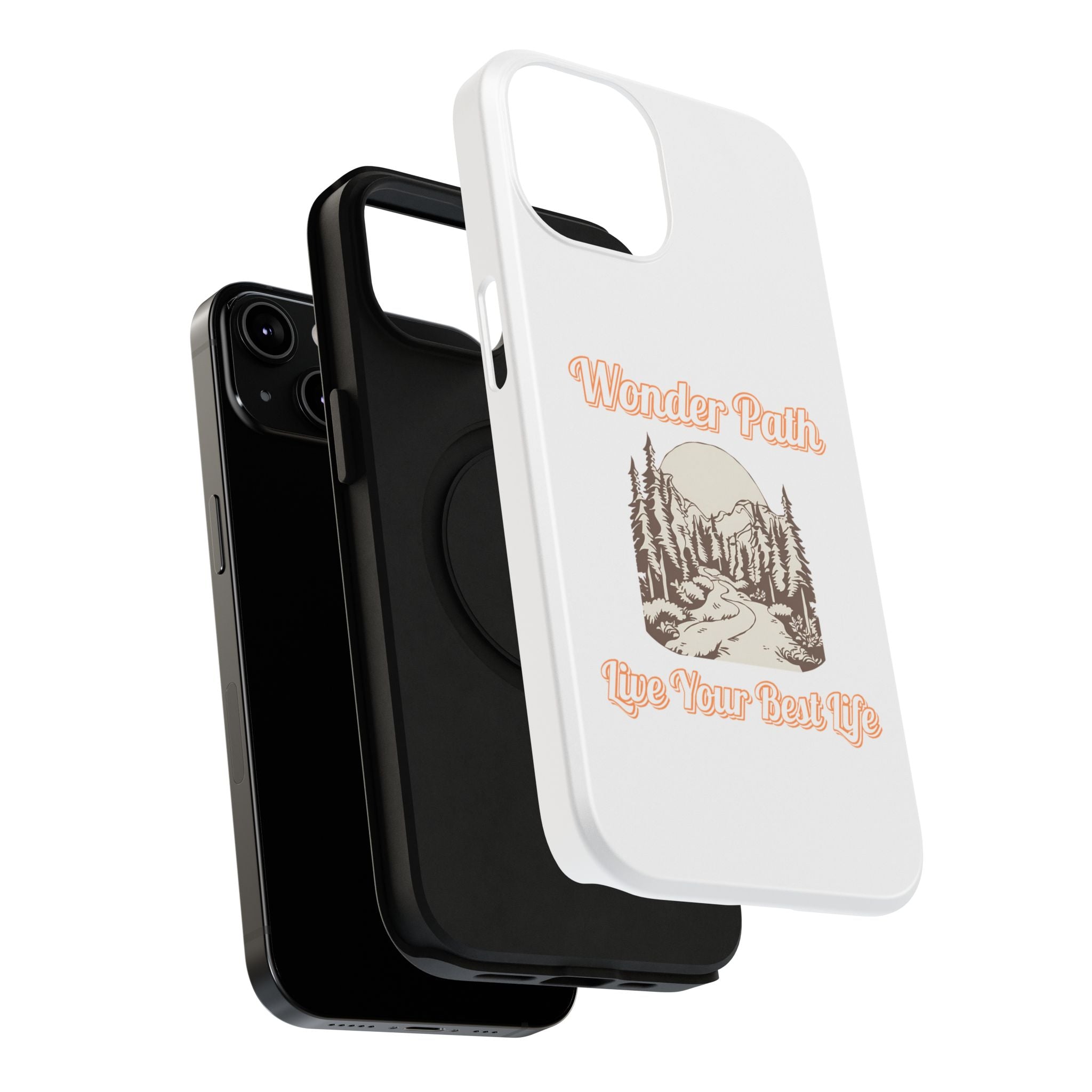 Wonder Path Impact-Resistant Phone Case - Live Your Best Life Design
