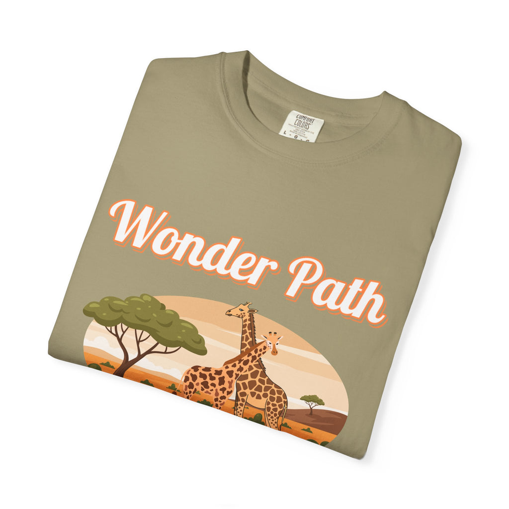 Giraffe Safari «Wonder Path Creating Love» T-Shirt