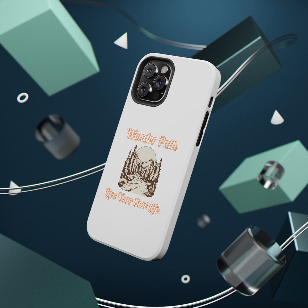 Wonder Path Impact-Resistant Phone Case - Live Your Best Life Design