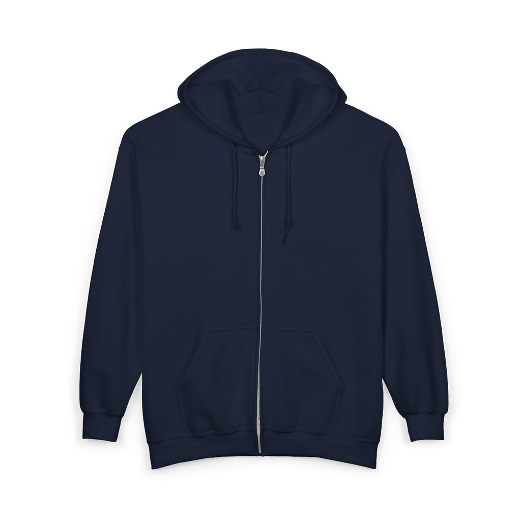 Cozy Unisex Full Zip Hoodie for Everyday Comfort