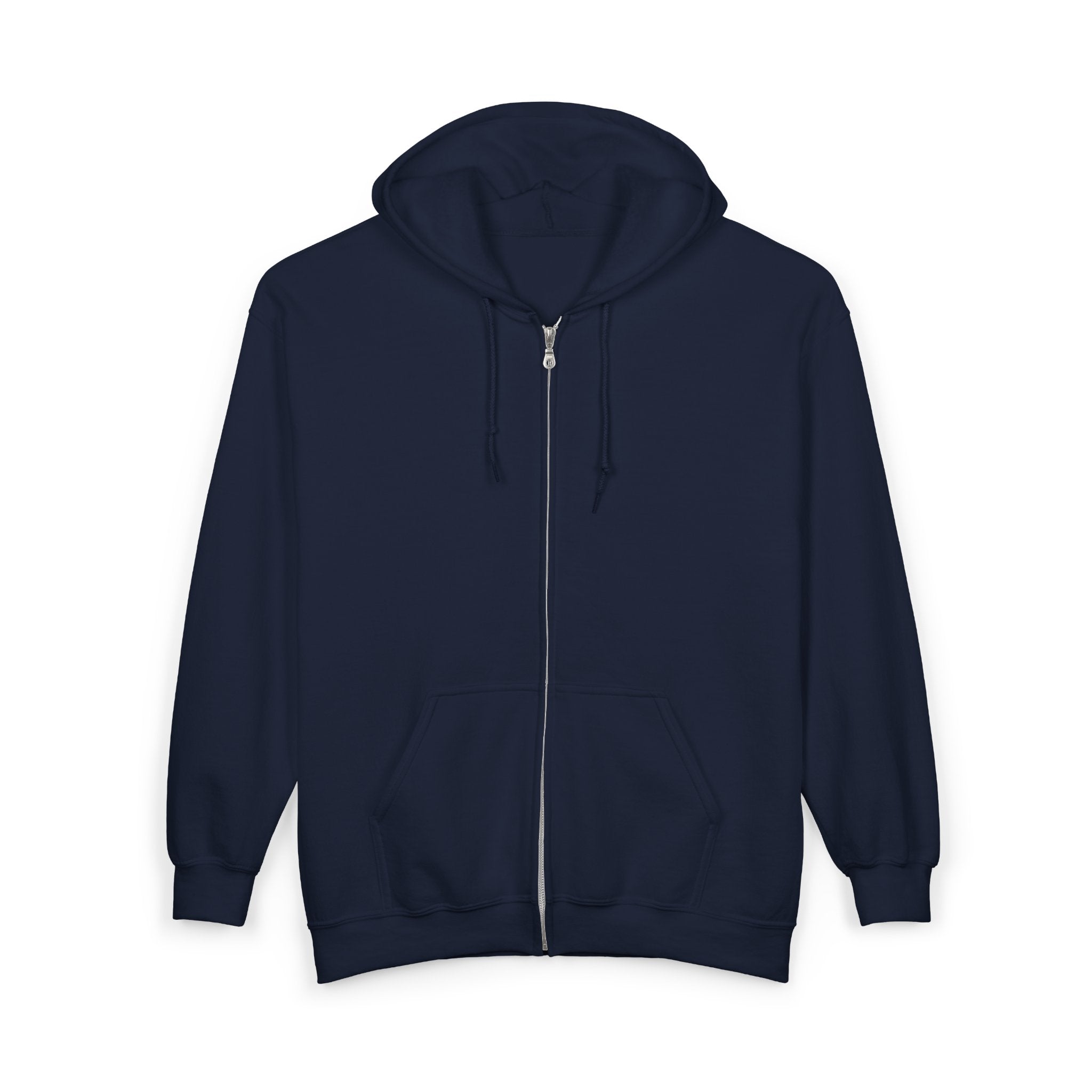Cozy Unisex Full Zip Hoodie for Everyday Comfort