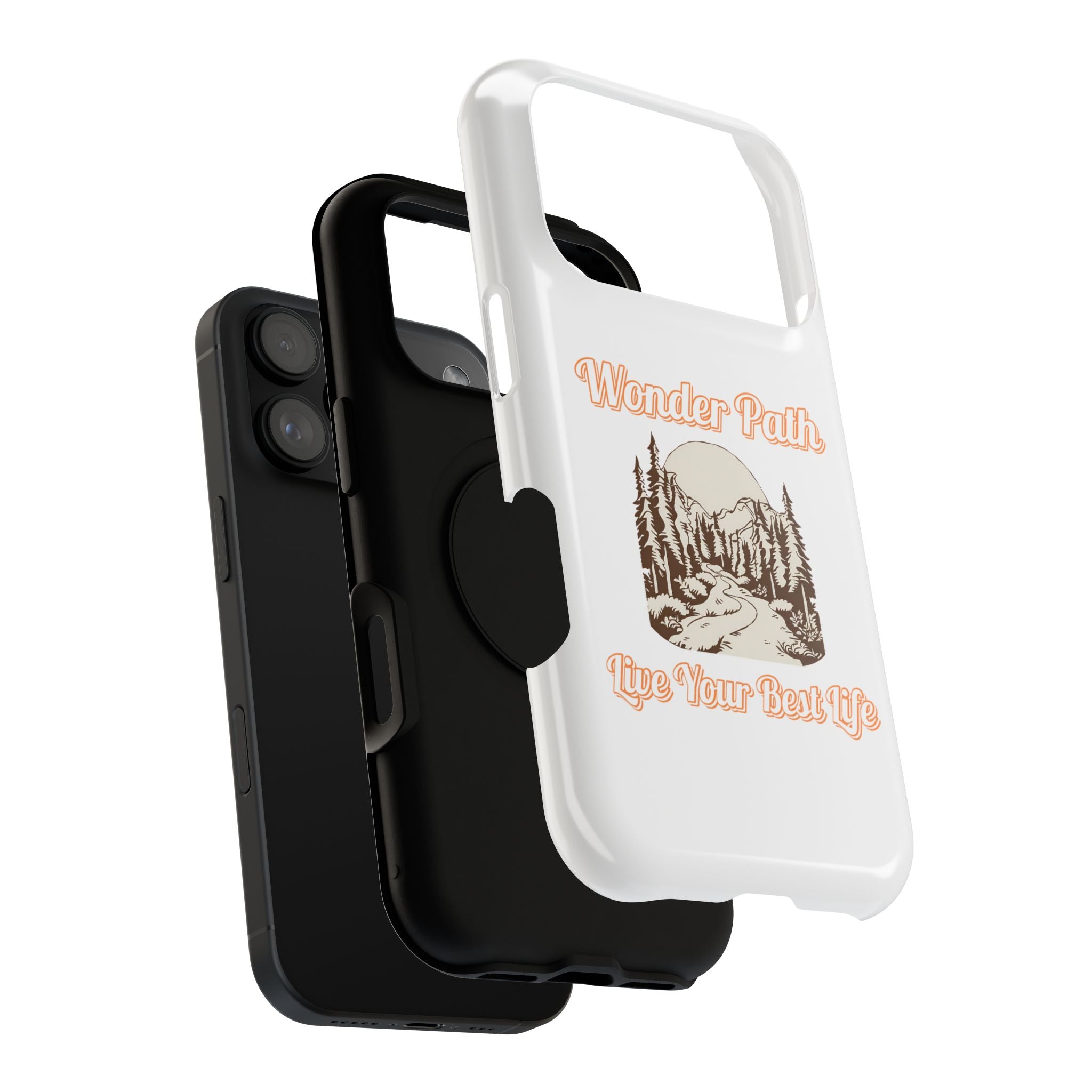 Wonder Path Impact-Resistant Phone Case - Live Your Best Life Design