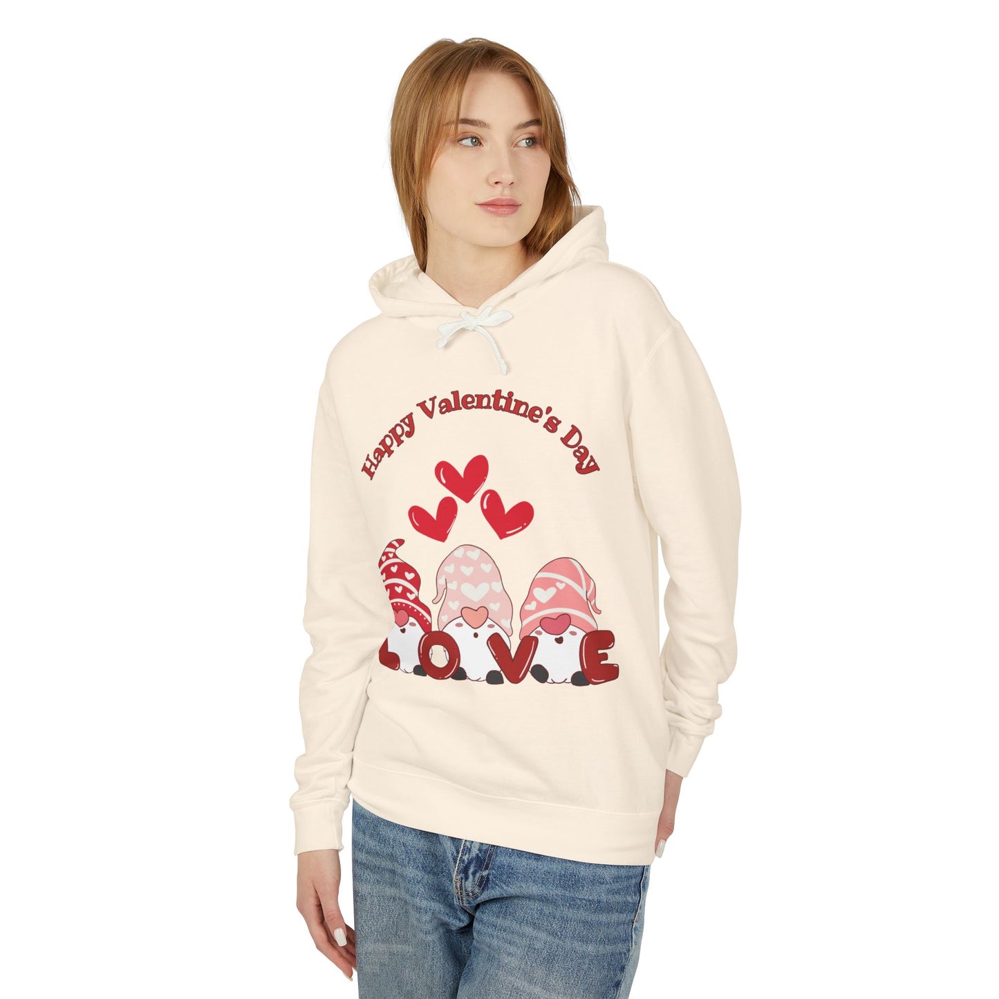 Valentine's Day Love Gnomes Hoodie