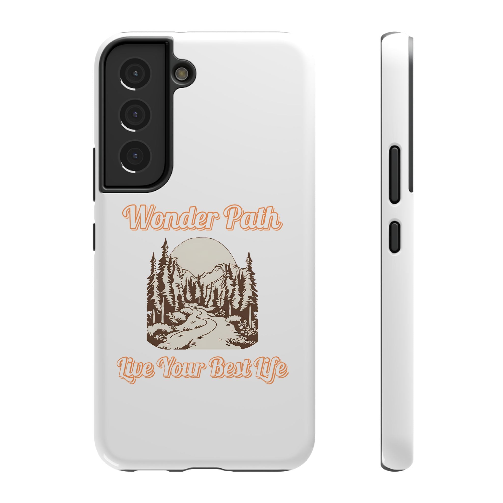 Wonder Path Impact-Resistant Phone Case - Live Your Best Life Design