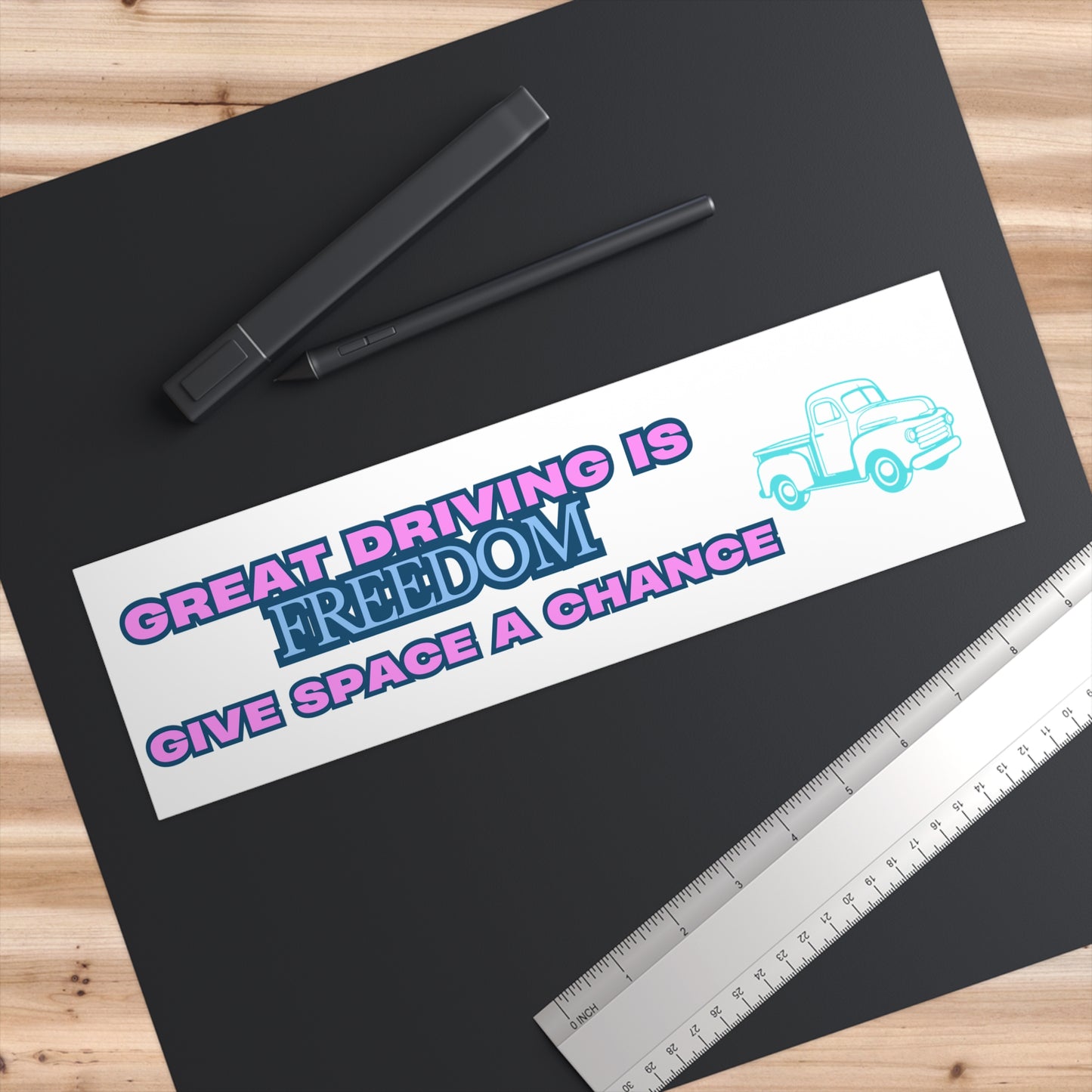 Freedom-Themed Bumper Stickers, Car Accessories, Gift for Drivers, Fun Car Decor, Adventure and Travel Enthusiasts