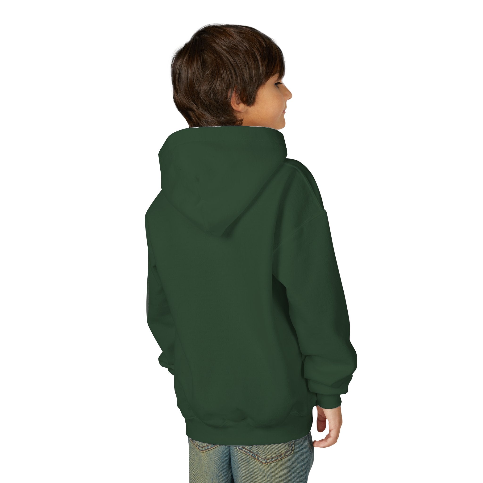 Bigfoot Fishing Youth Hoodie, Adventure Sweatshirt, Outdoor Fun, Gift for Kids, Bigfoot Lovers, Hooded Sweatshirt for Camping