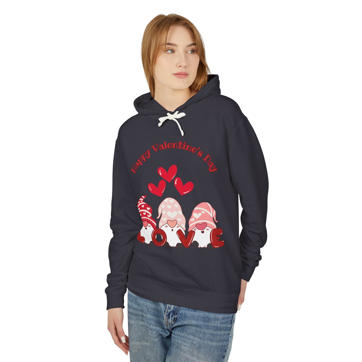 Valentine's Day Love Gnomes Hoodie