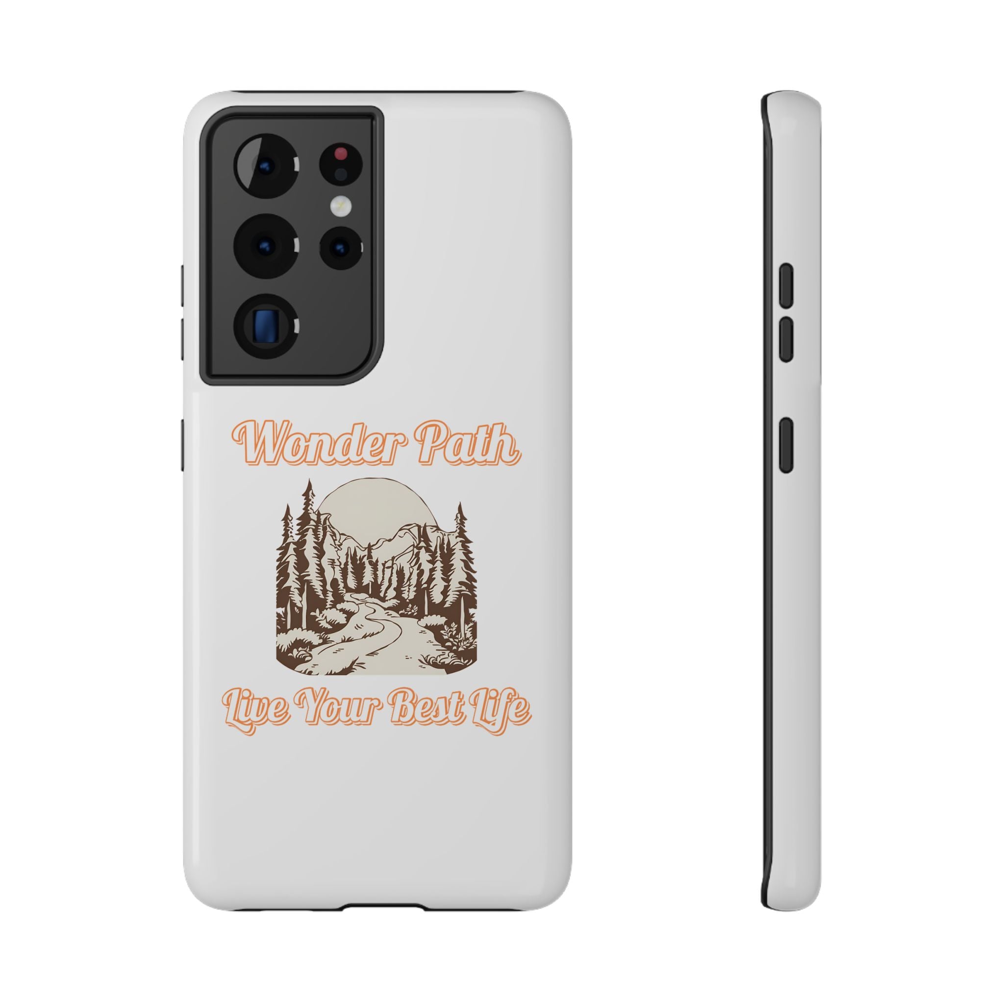 Wonder Path Impact-Resistant Phone Case - Live Your Best Life Design